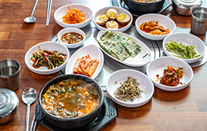 왕푸줏간 상차림